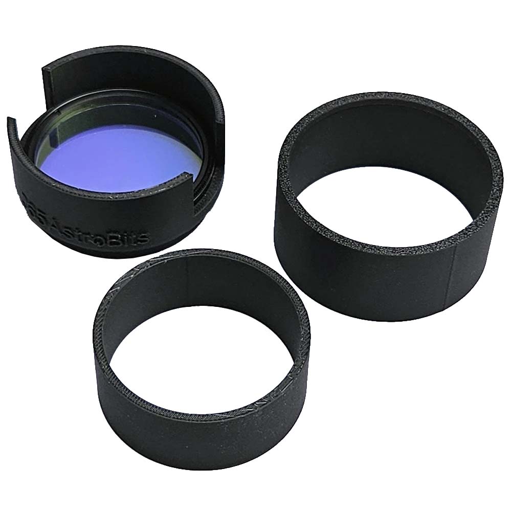 3D Printed Filter Holder and Lens Shade Assembly for Seestar S50