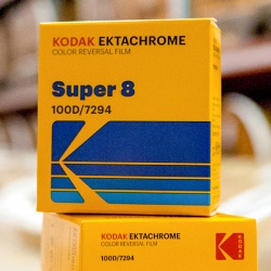 Kodak Ektachrome 100D Color Reversal Super 8 Film