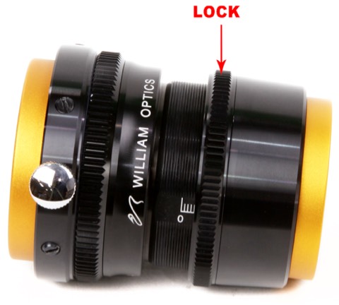 William Optics New Adjustable Flat61 Flattener for ZS61 Lock