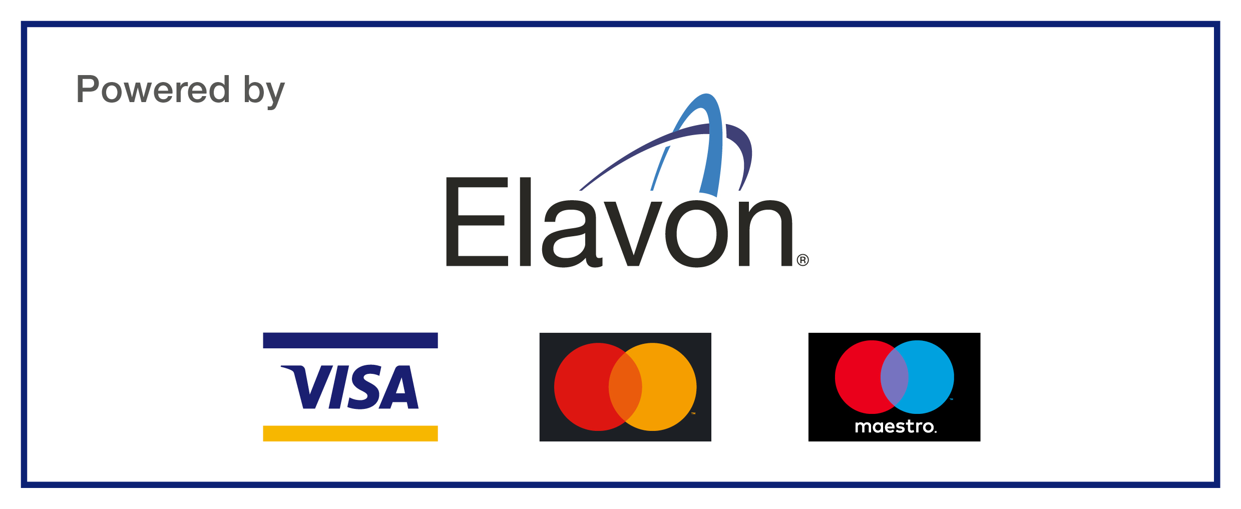 Visa, Visa Delta, Visa Electron, MasterCard, Maestro