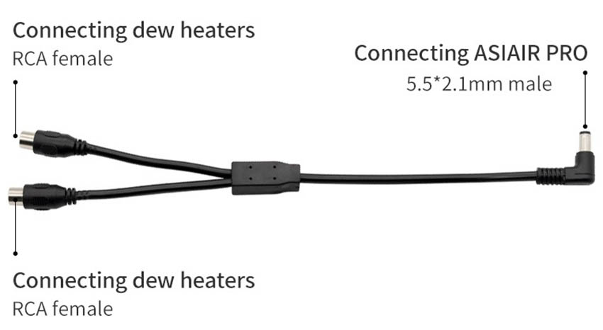 ZWO DC Y-Splitter Cable