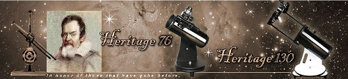 Skywatcher Heritage Telescopes Banner