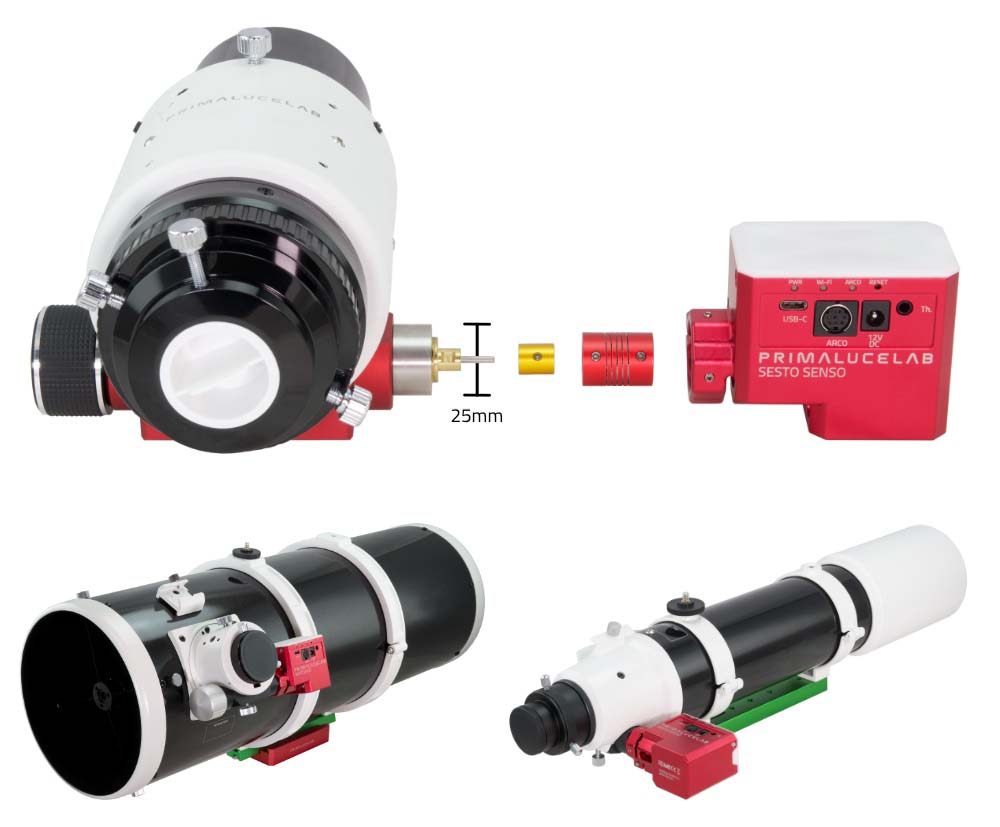 Primaluce Lab Sesto Senso 2 Telescope Compatibility
