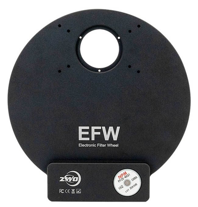 ZWO EFW 7-position Filter Wheel for 36mm Unmounted Filters