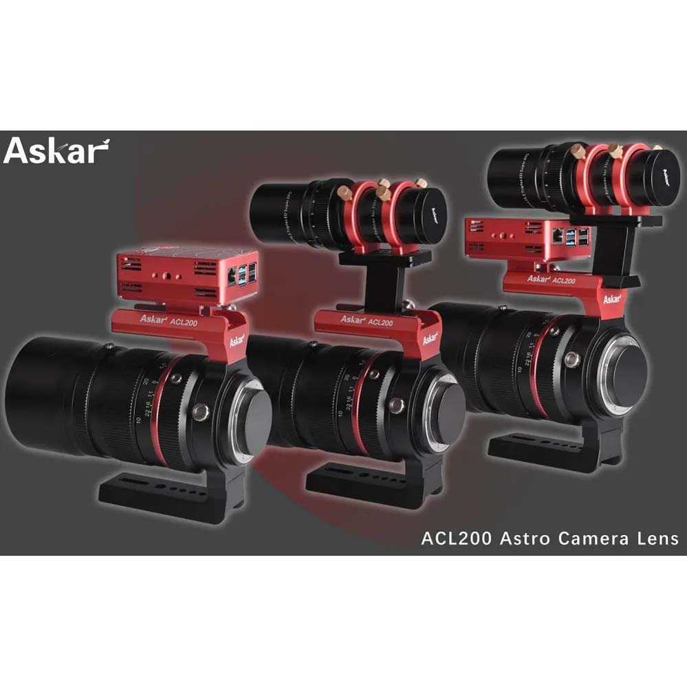 Askar ACL200 200mm f/4 Professional Sextuplet APO Astro Camera Lens (ACL)  Mark II - Widescreen Centre