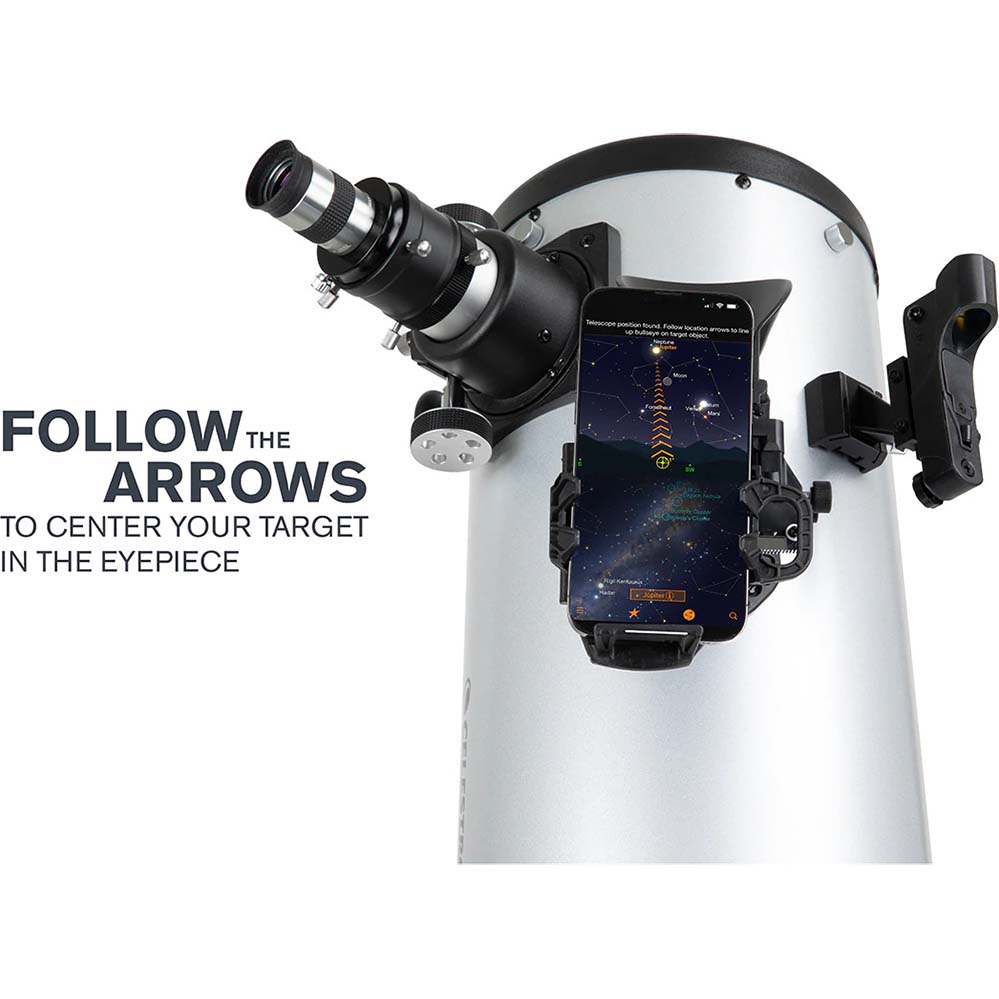 Celestron StarSense Explorer 8" Dobsonian Telescope Widescreen Centre