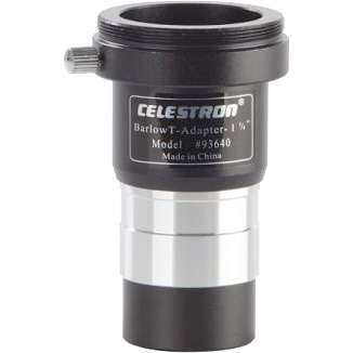 Celestron T-Adapter with Barlow Universal - 1.25 in