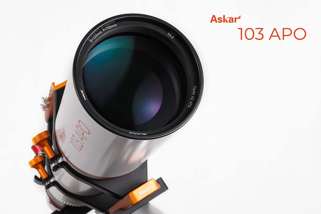 Askar 103APO 103mm f/6.8 ED APO Triplet Apochromatic Refractor Telescope Lens