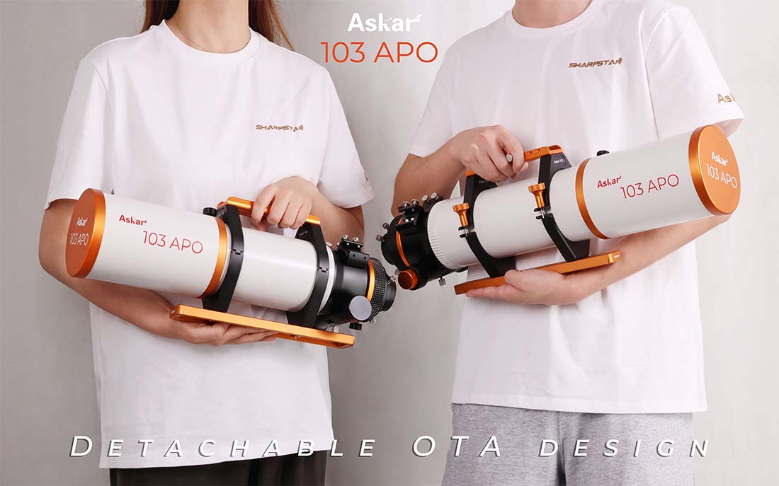 Askar 103APO 103mm f/6.8 ED APO Triplet Apochromatic Refractor Telescope