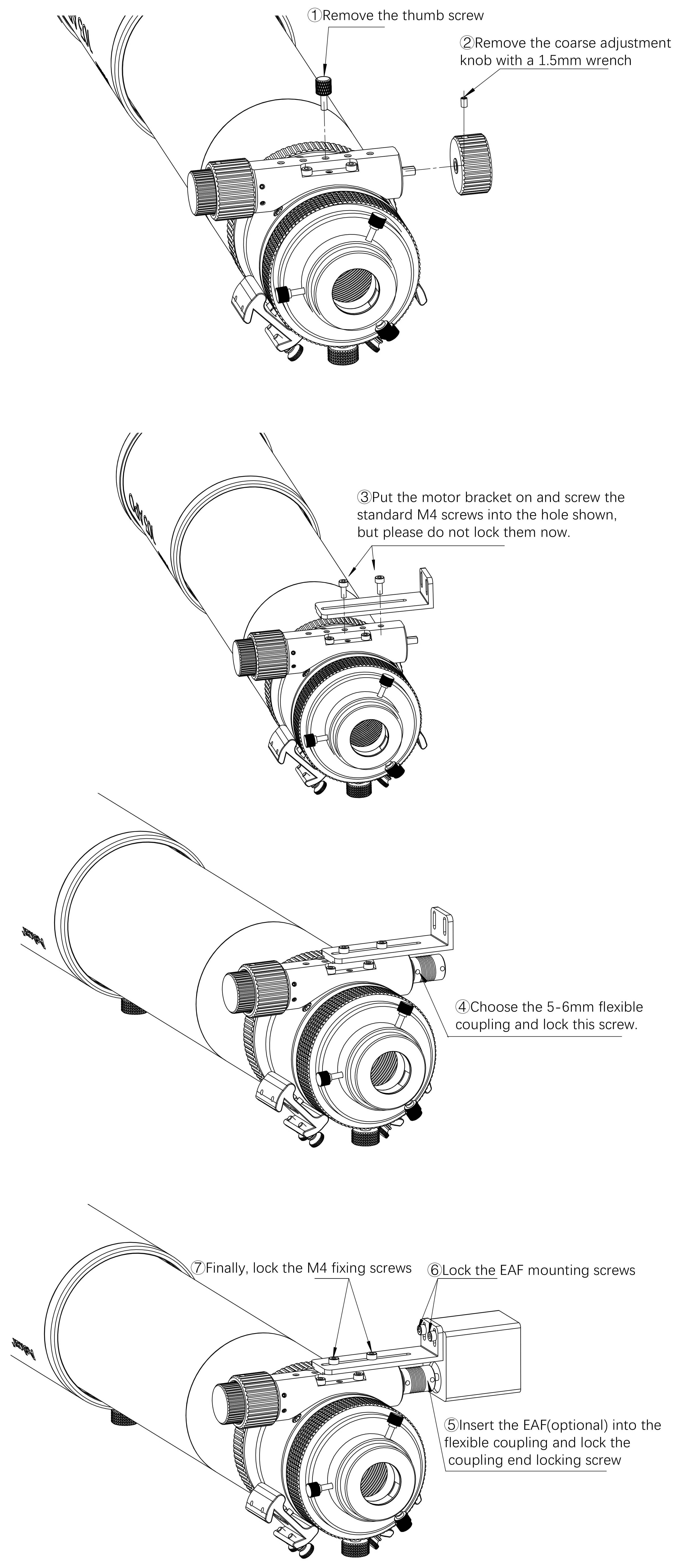 Askar 103APO 103mm f/6.8 ED APO EAF Installation