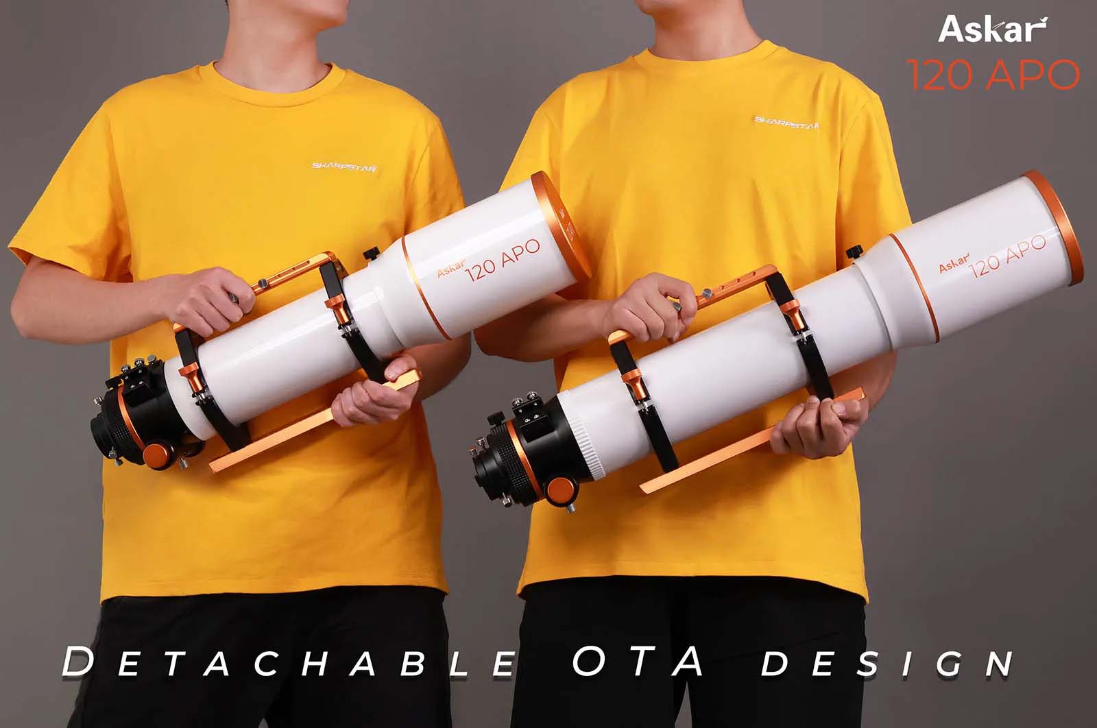 Askar 120APO 120mm f/7 ED APO Triplet Apochromatic Refractor Telescope Detachable OTA