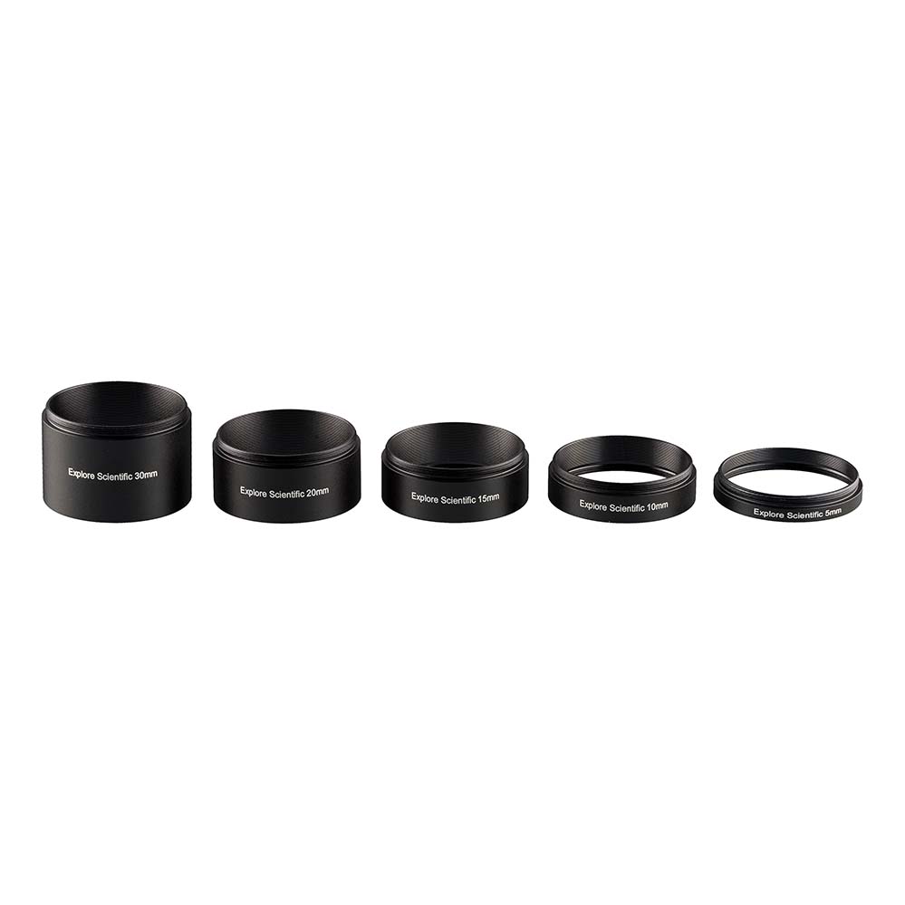 T2 M48x0.75 Focal Length Extension Tube Kit 3 5 7 10 12 15 20 30mm For Astronomical Telescope Photography T Extending%2f632518123