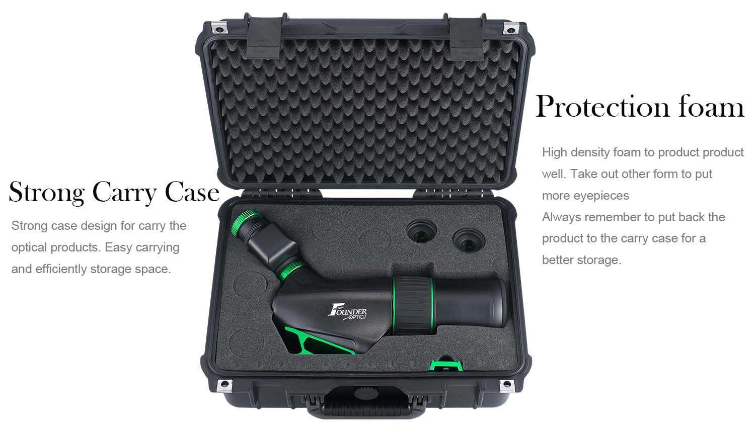 Founder Optics Bino One Scope Widescreen Centre