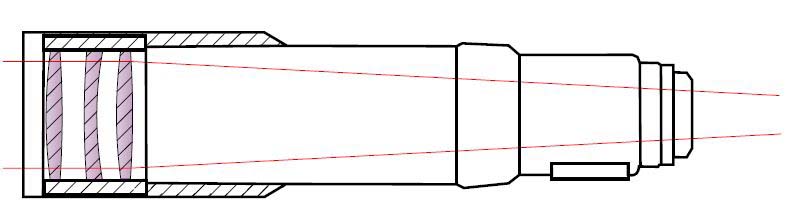 Founder Optics FOT86 ED 86mm f/6.5 Triplet Refractor Telescope Diagram