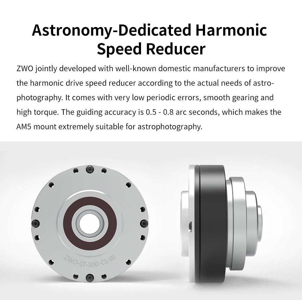 ZWO AM5 Harmonic Equatorial Mount Speed Reducer