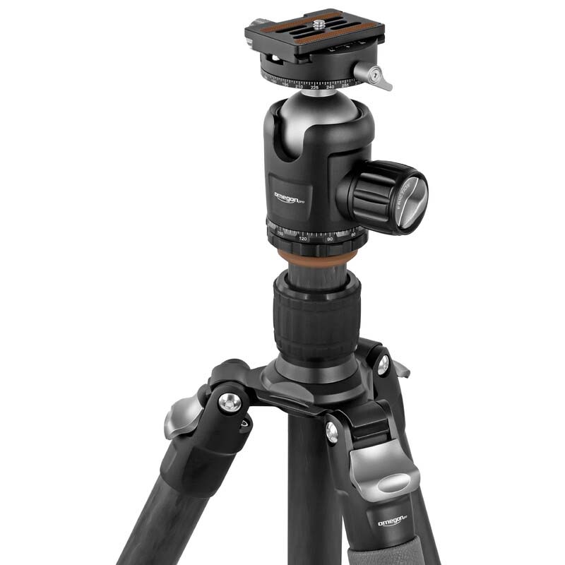 Omegon Pro 32mm Carbon Tripod with Ball Head