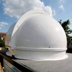 Roof sales mounted telescope