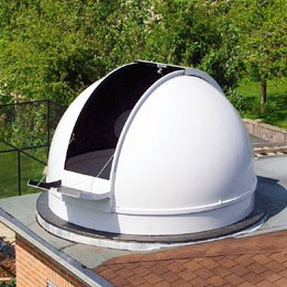 Pulsar 2.7m Short Height Observatory Dome (Flat Roof Installation)