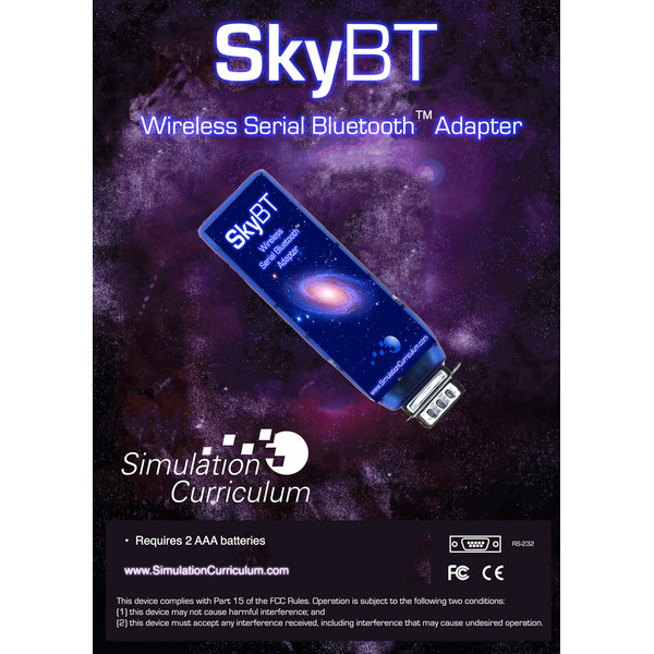 SkyBT Wireless Telescope Control System