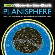 Philip's Glow-in-the-Dark Planisphere (Latitude 51.5 North)