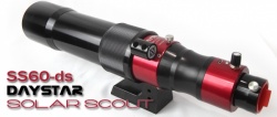 Daystar Solar Scout 60mm Double-Stack Dedicated H-Alpha Solar Telescope