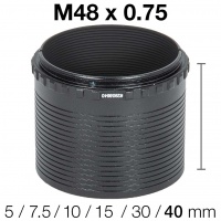 Baader M48 Extension Tubes (5/7.5/10/15/30/40mm)
