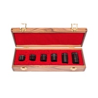 Boxed Set OF SIX - 1.25'' Parfocal Brandon Oculars (Walnut CASE)