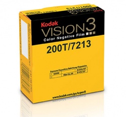 Kodak VISION3 200T Color Negative Super 8 Film 7213