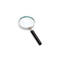 Classic Hand Magnifier 2.5x, Glass, 65mm/ 2.5''