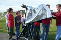 Telegizmos Solar Observing Hood (TGSO)