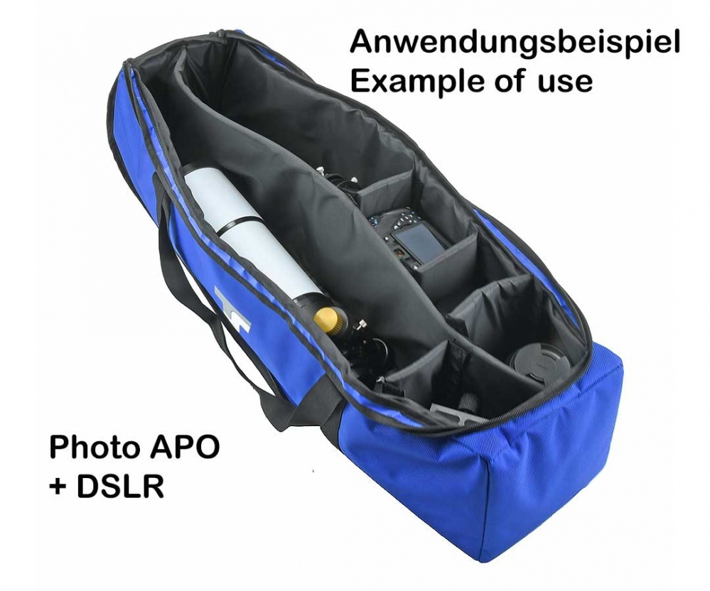 TS-Optics Padded Transport Bag with flexible internal Dividers - Length 800 mm