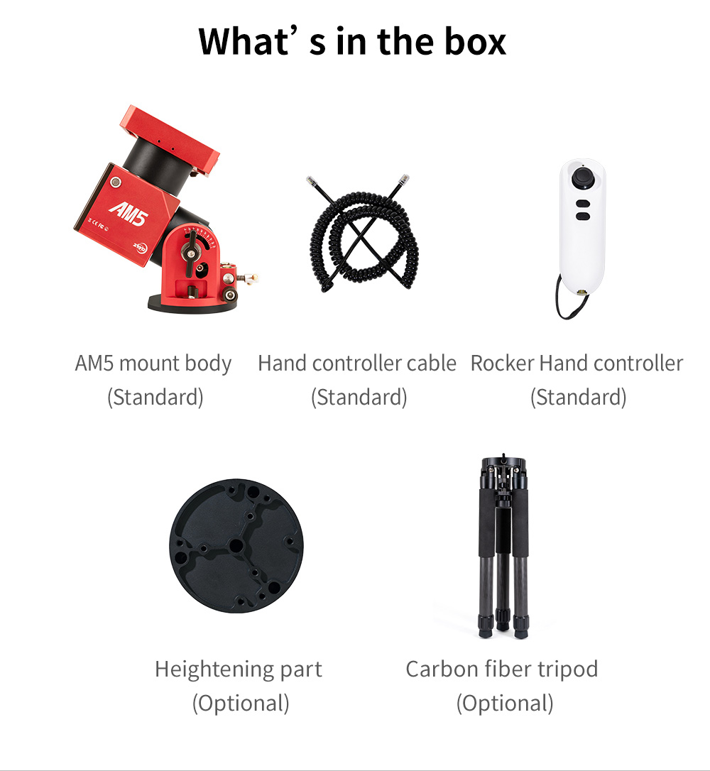 ZWO AM5 Harmonic Equatorial Mount in the Box